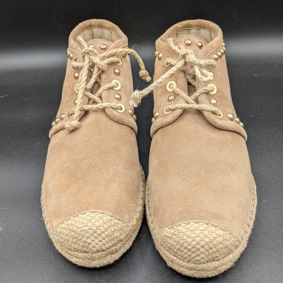 Stuart Weitzman espadrille booties Sz 6.5 - Picture 9 of 9